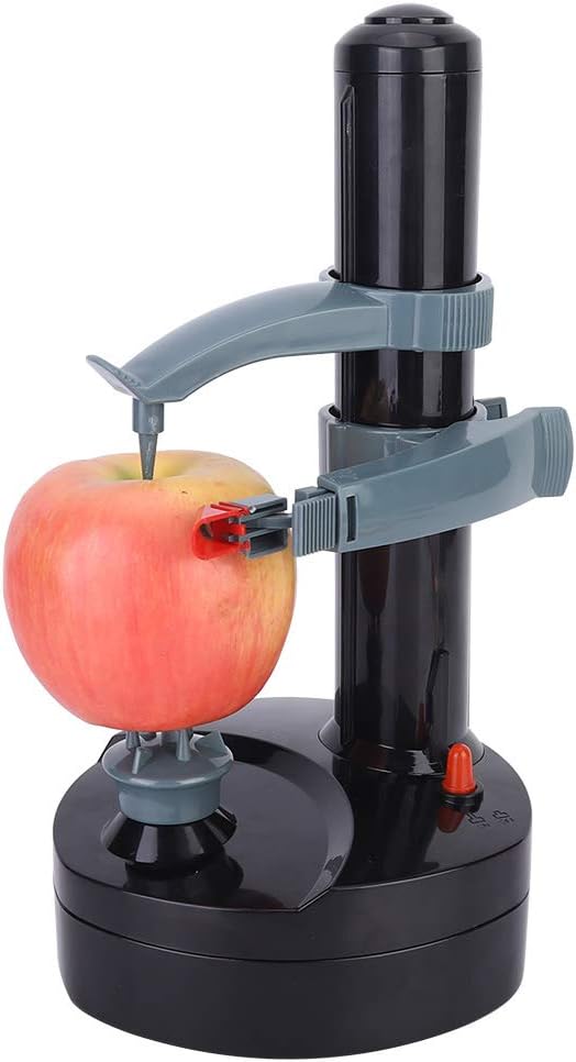 Electric Potato Peeler, Multifunctional Household Electric Fruit Potato Peeler Automatic Rotating - Image 2
