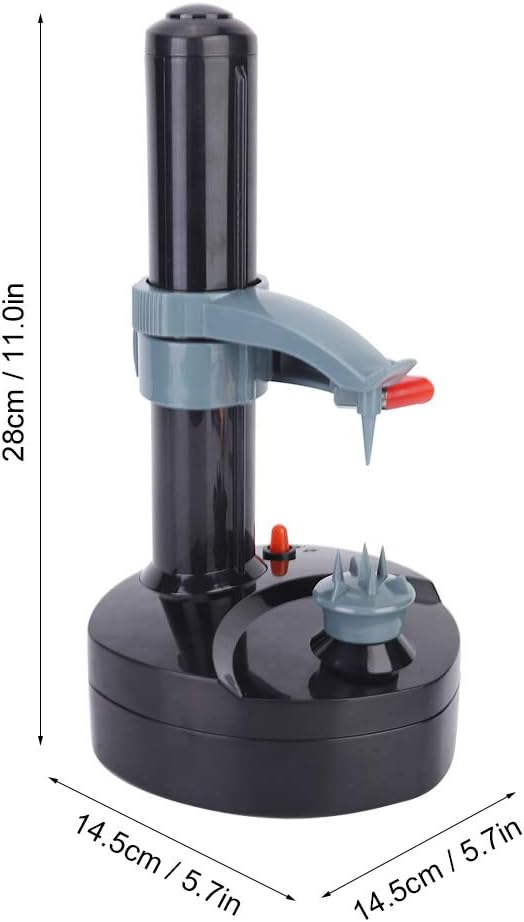 Electric Potato Peeler, Multifunctional Household Electric Fruit Potato Peeler Automatic Rotating - Image 3